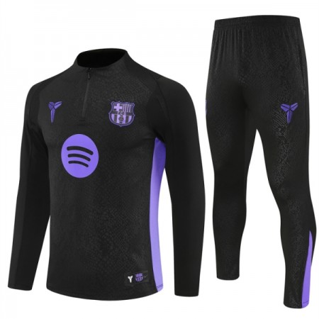 FC Barcelona Sudadera De Entrenamiento 2025-26 Cuarto-Cremallera Negra FC Barcelona Sudadera De Entrenamiento 2025-26 Cuarto-Cremallera Negra